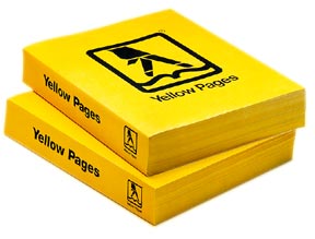 yellow pages book yellow pages book
